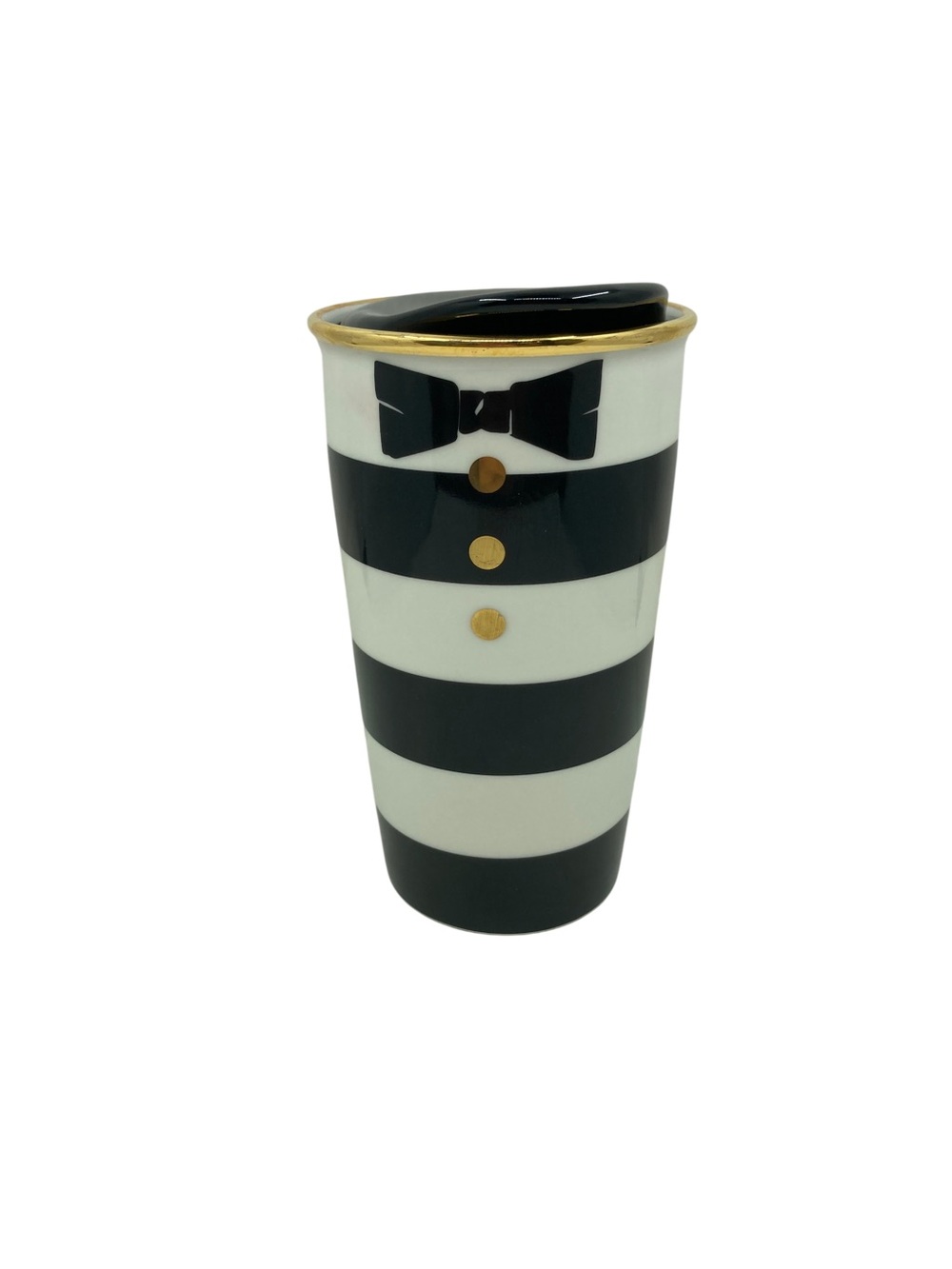 Starbucks + Alice & Olivia Tuxedo Travel Mug